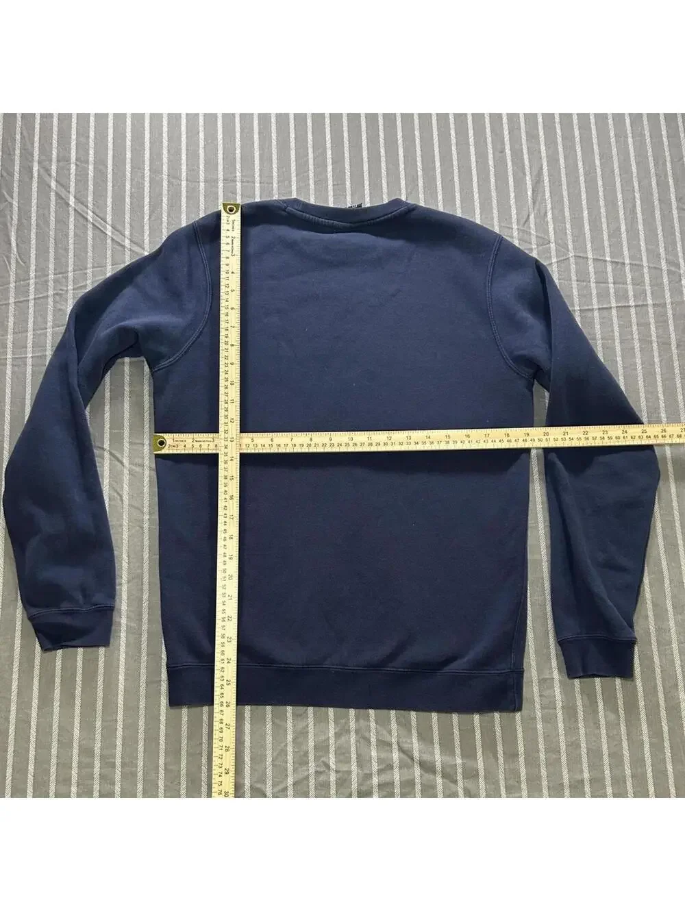 Nike Club Fleece Crewneck Sweatshirt Pullover Navy Men's Size Small